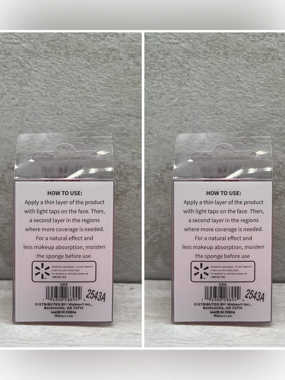 💫 $3 Two Makeup Sponges in Pink
